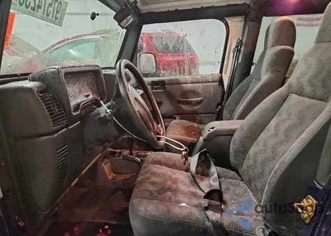 2004 Jeep Wrangler / Tj Sport из США, поврежденный, VIN 1J4FA49S54P779437